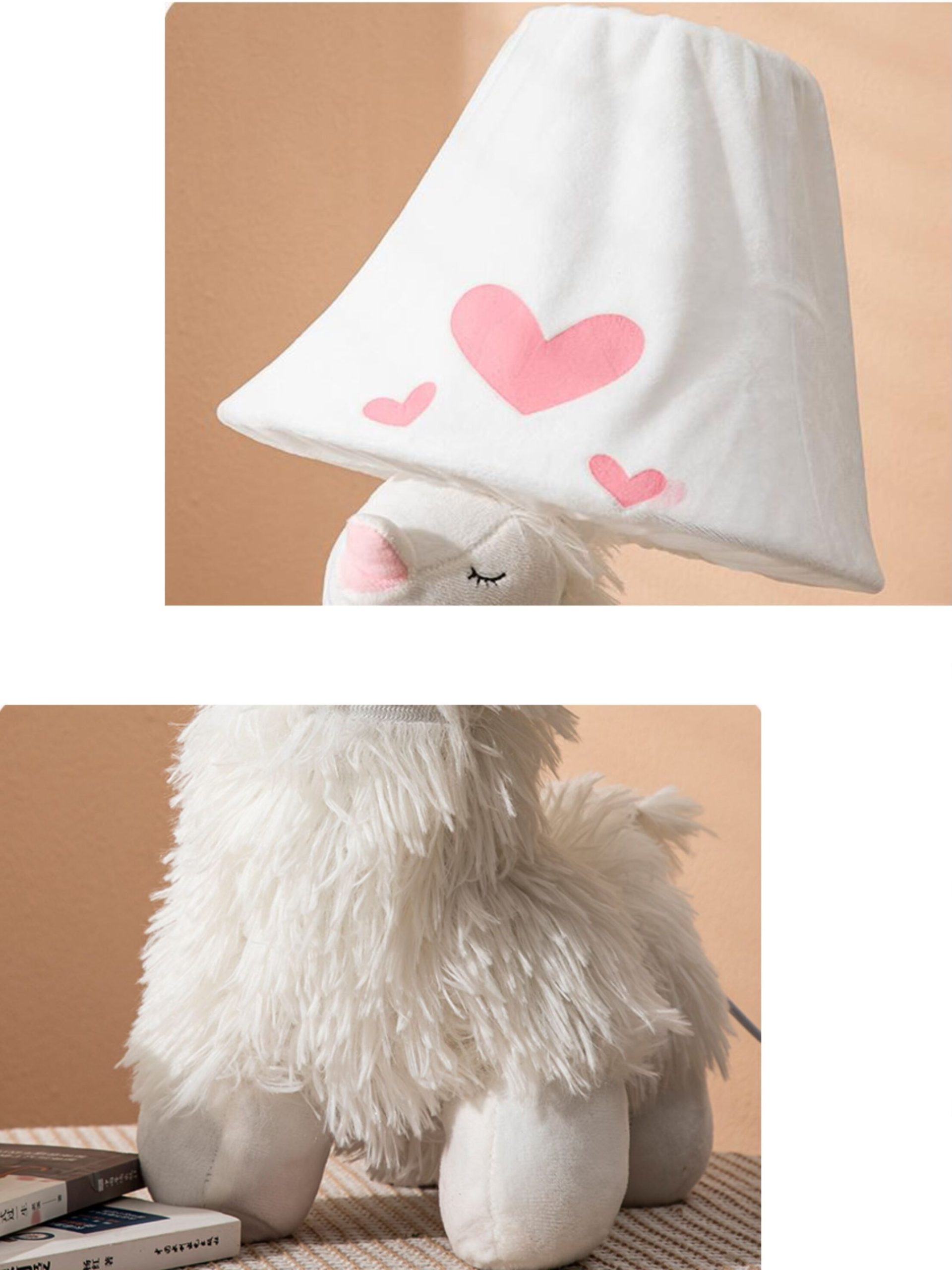 Cute animal-shaped baby room lamp
