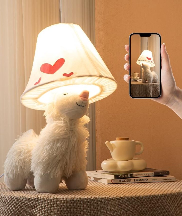 Baby room lamp with nightlight function