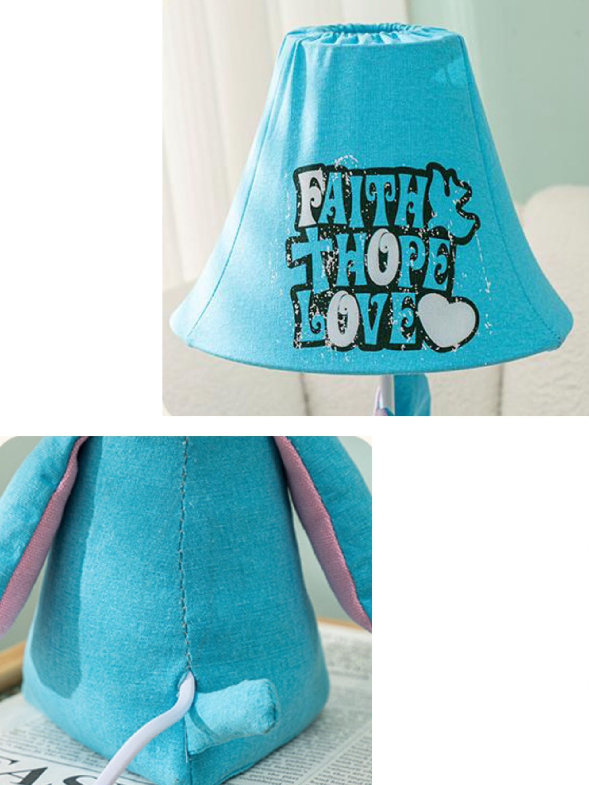 Colorful children's room lamp for brightening space