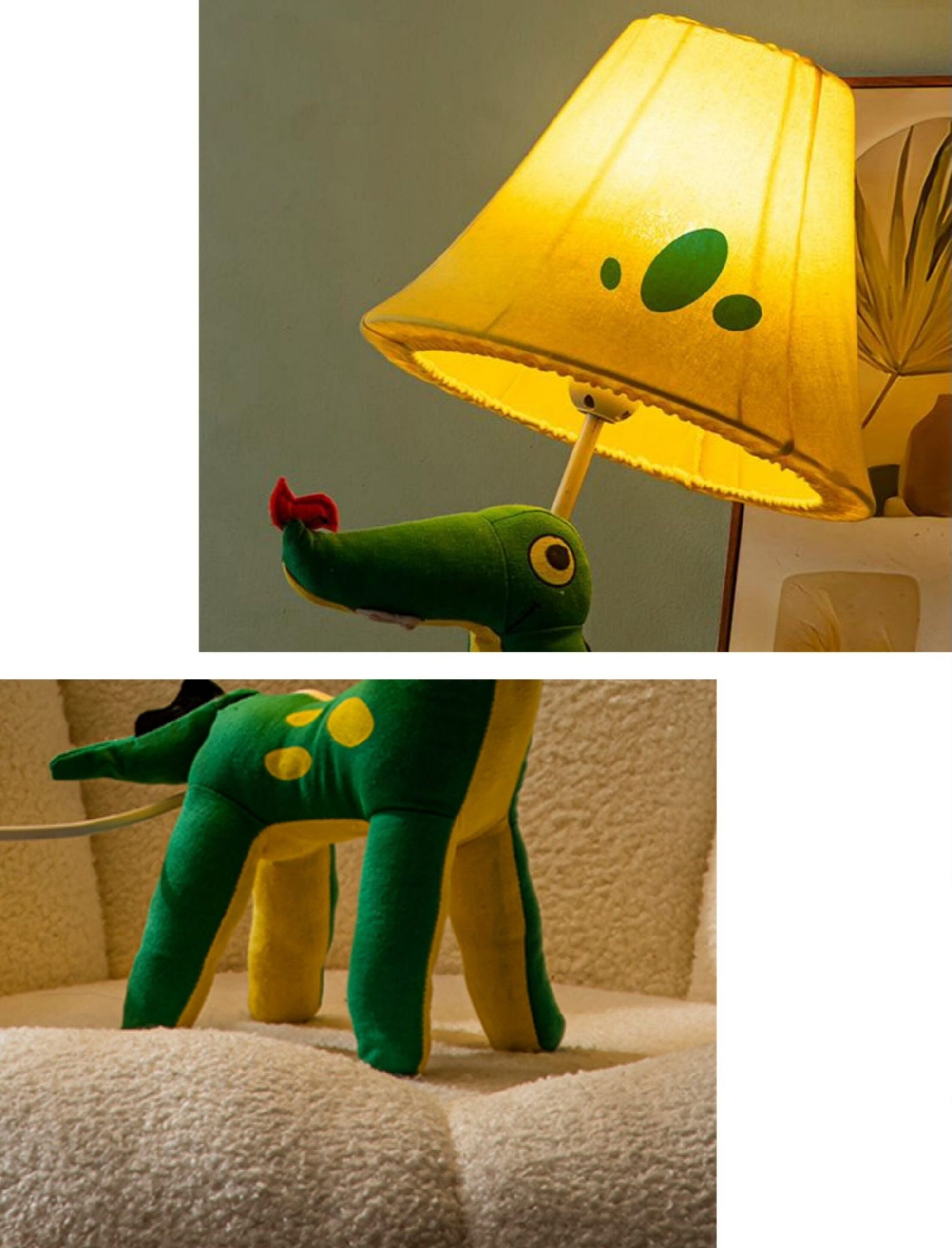 Children's animal-shaped lamp for decorative lighting