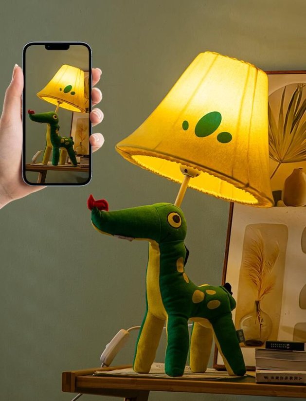 Cute animal-shaped lamp for kids' room