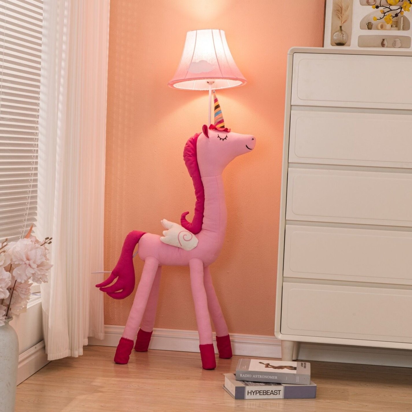 Modern children's floor lamp for bedroom