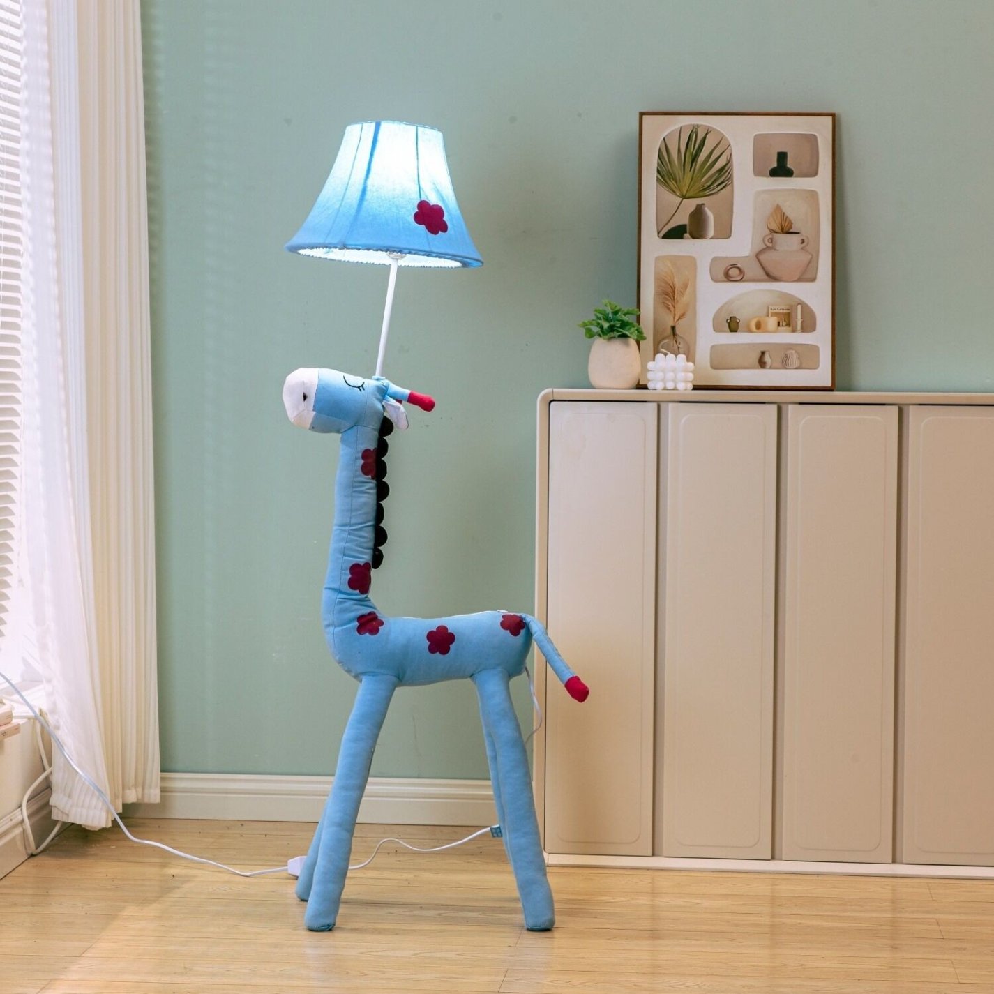 Stylish children's floor lamp for bedroom decor
