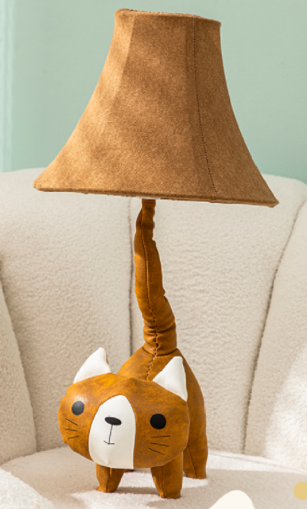 Modern children's table lamp with adjustable light