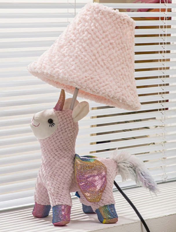 Modern children's table lamp with unique design