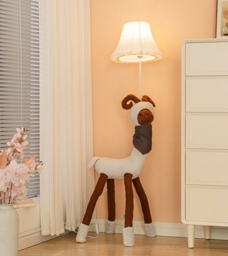 Cute children's floor lamp for bedroom decor
