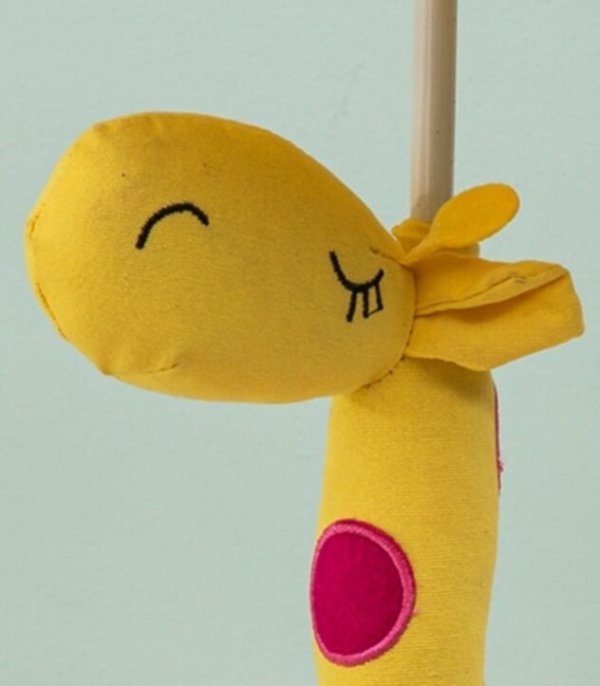 Colorful children's table lamp for playroom