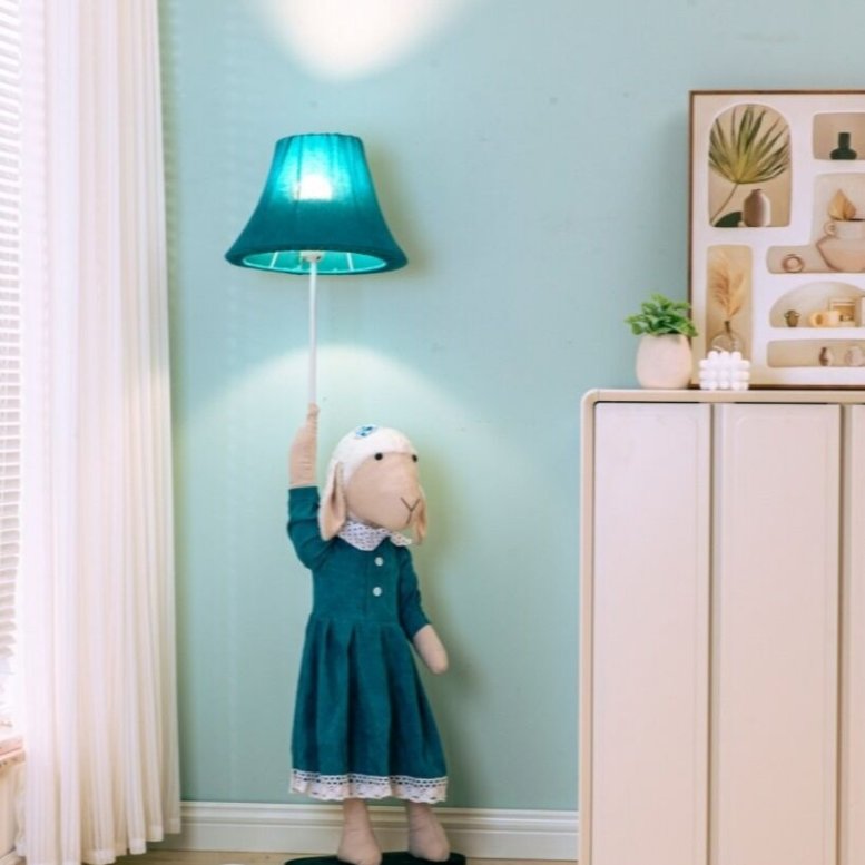 Colorful children's floor lamp for playroom