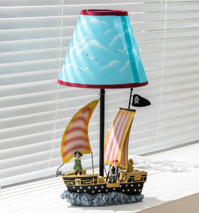 Children's table lamp with unique design for bedroom