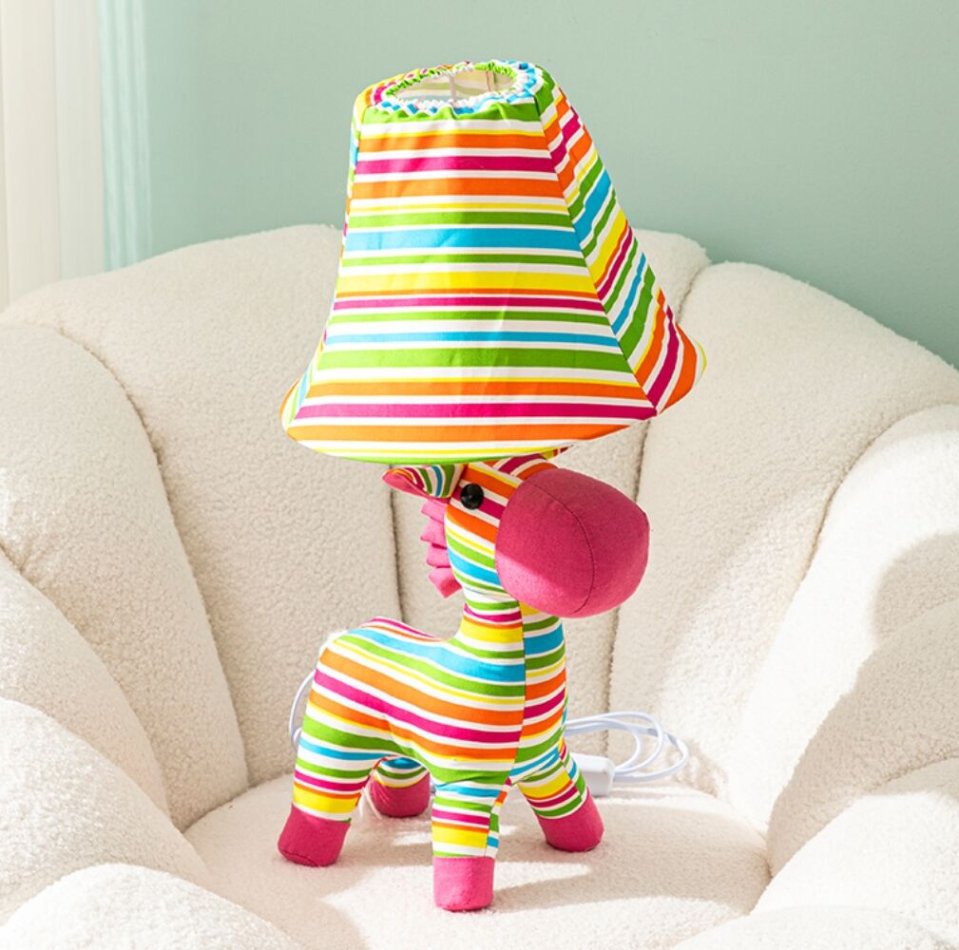 Modern children's table lamp with unique design