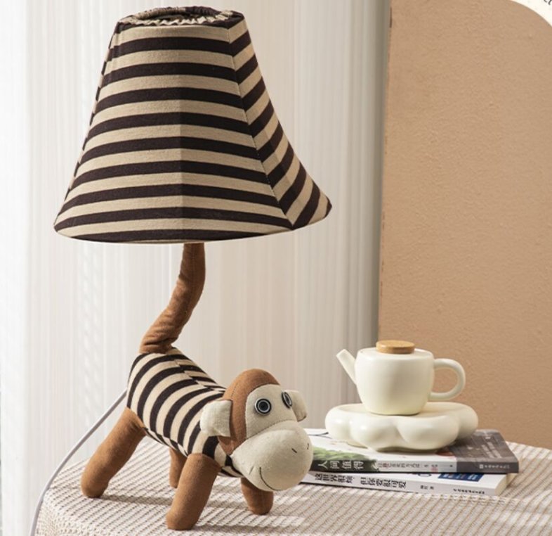 Modern children's table lamp with unique design