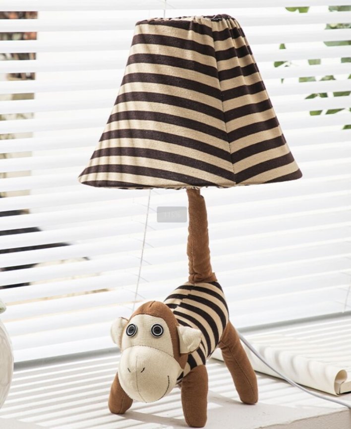 Stylish children's table lamp for study room