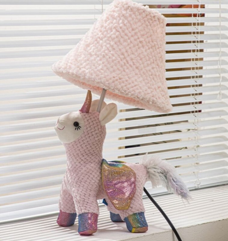 Stylish children's table lamp with unique design