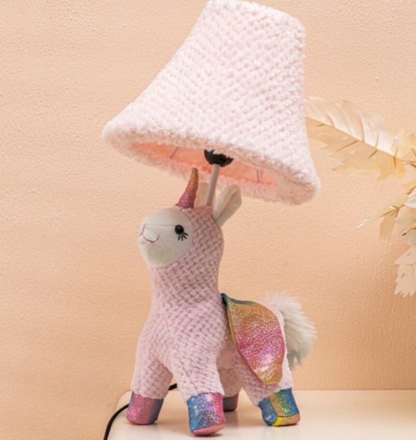 Cute children's table lamp for bedroom decor