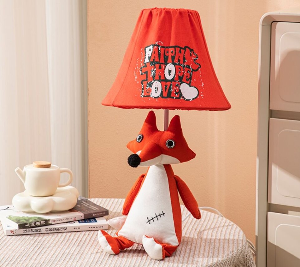 Modern children's table lamp with unique design