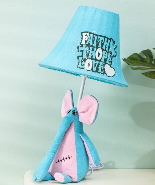 Colorful children's table lamp for reading