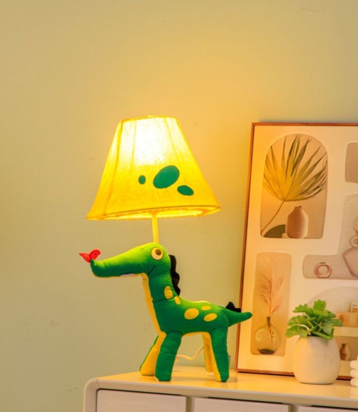 Modern child table lamp with unique design