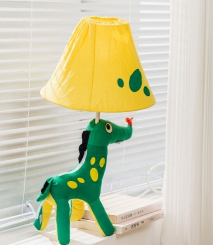 Colorful child table lamp for bedroom
