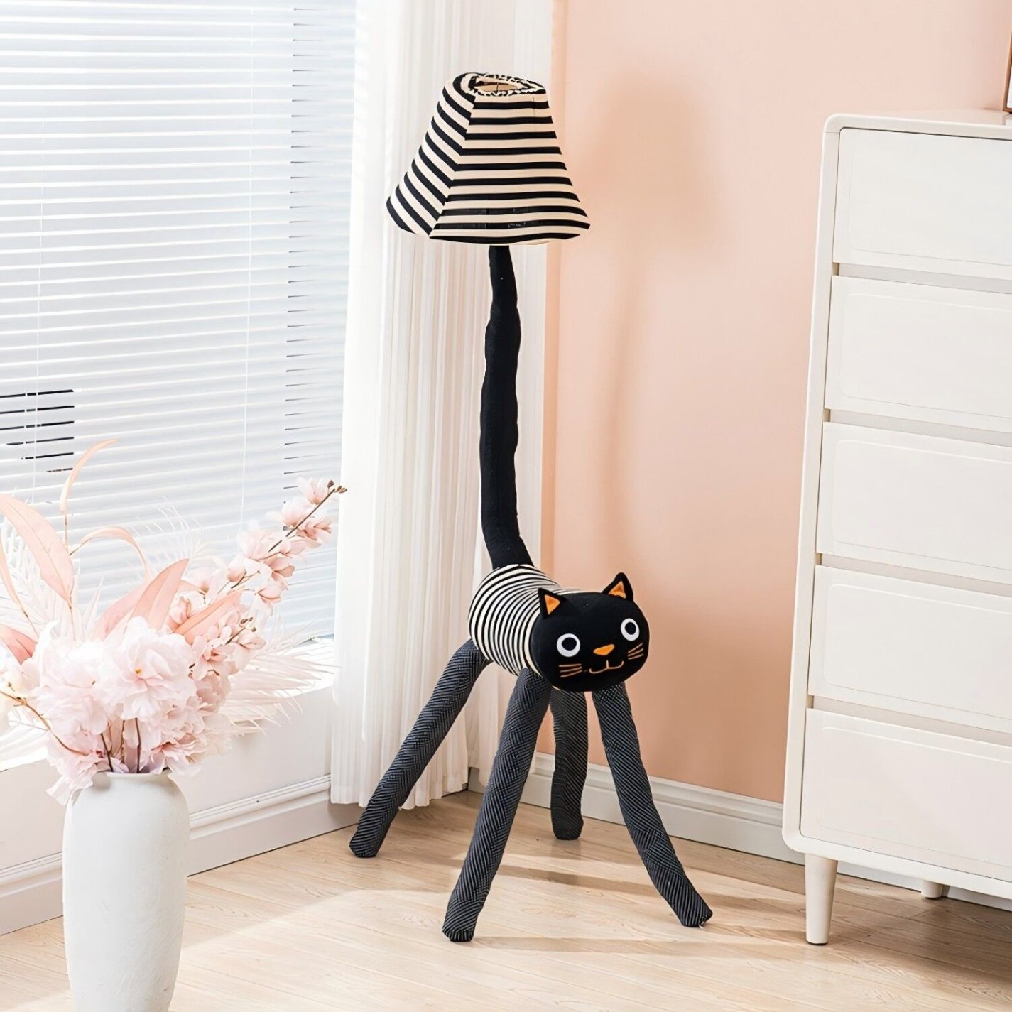 Colorful children's floor lamp for bedroom
