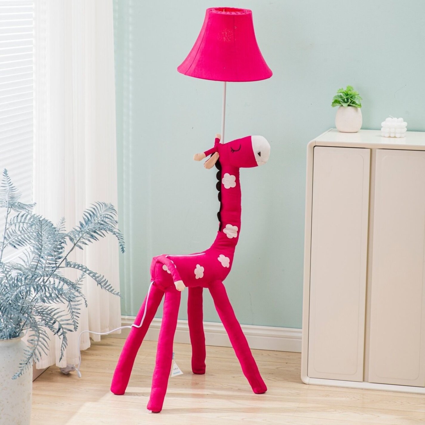 Modern children's floor lamp for bedroom decor