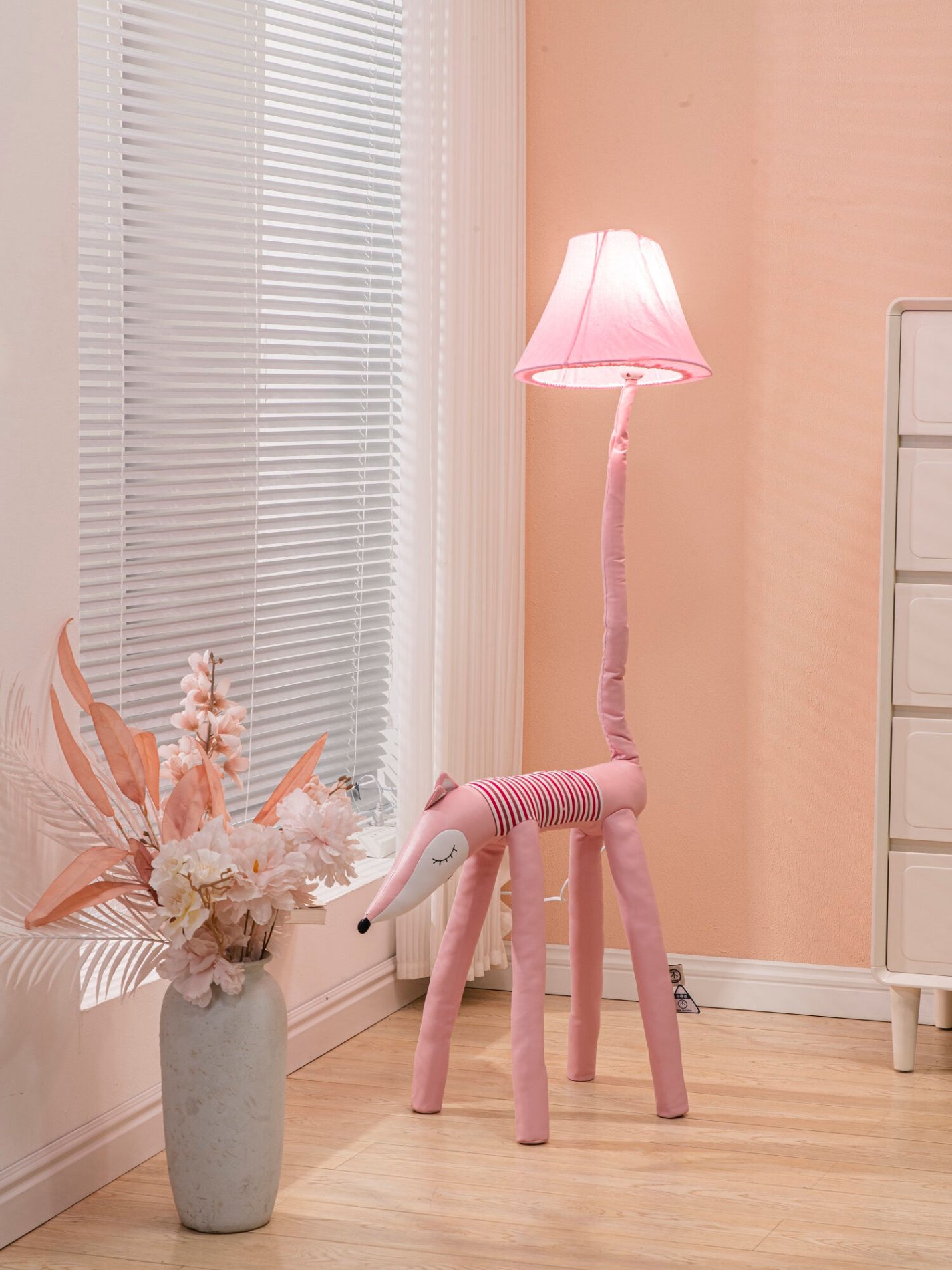 Colorful children's floor lamp for bedroom