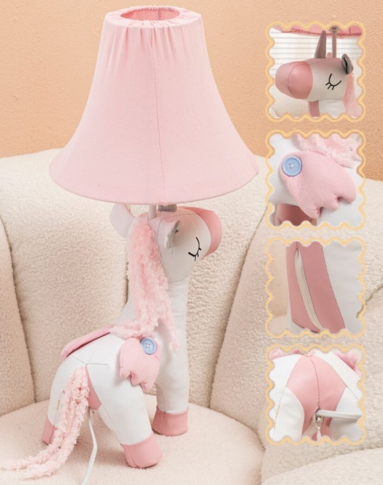 Child table lamp with adjustable brightness