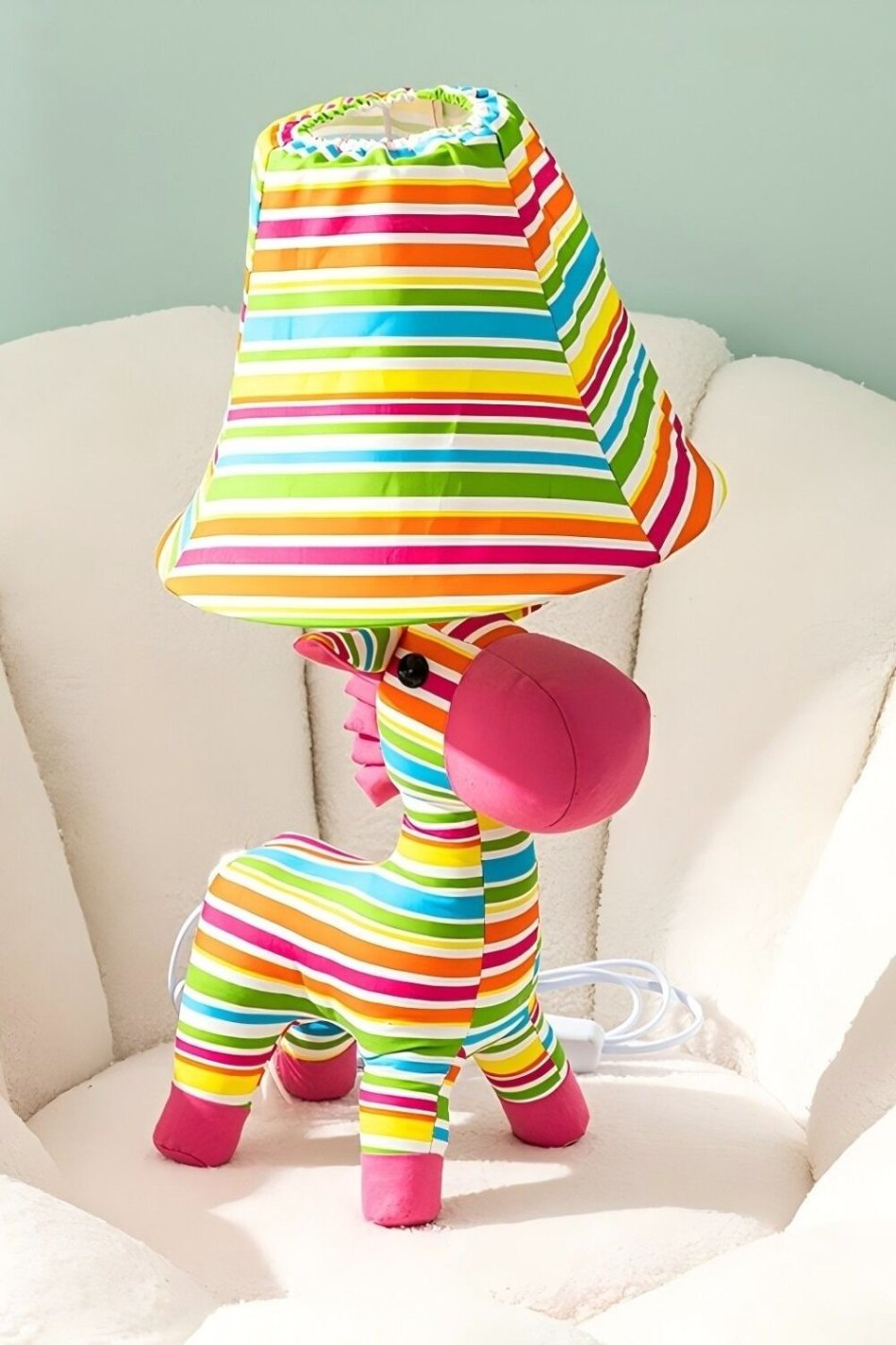 Adjustable kids floor lamp for reading