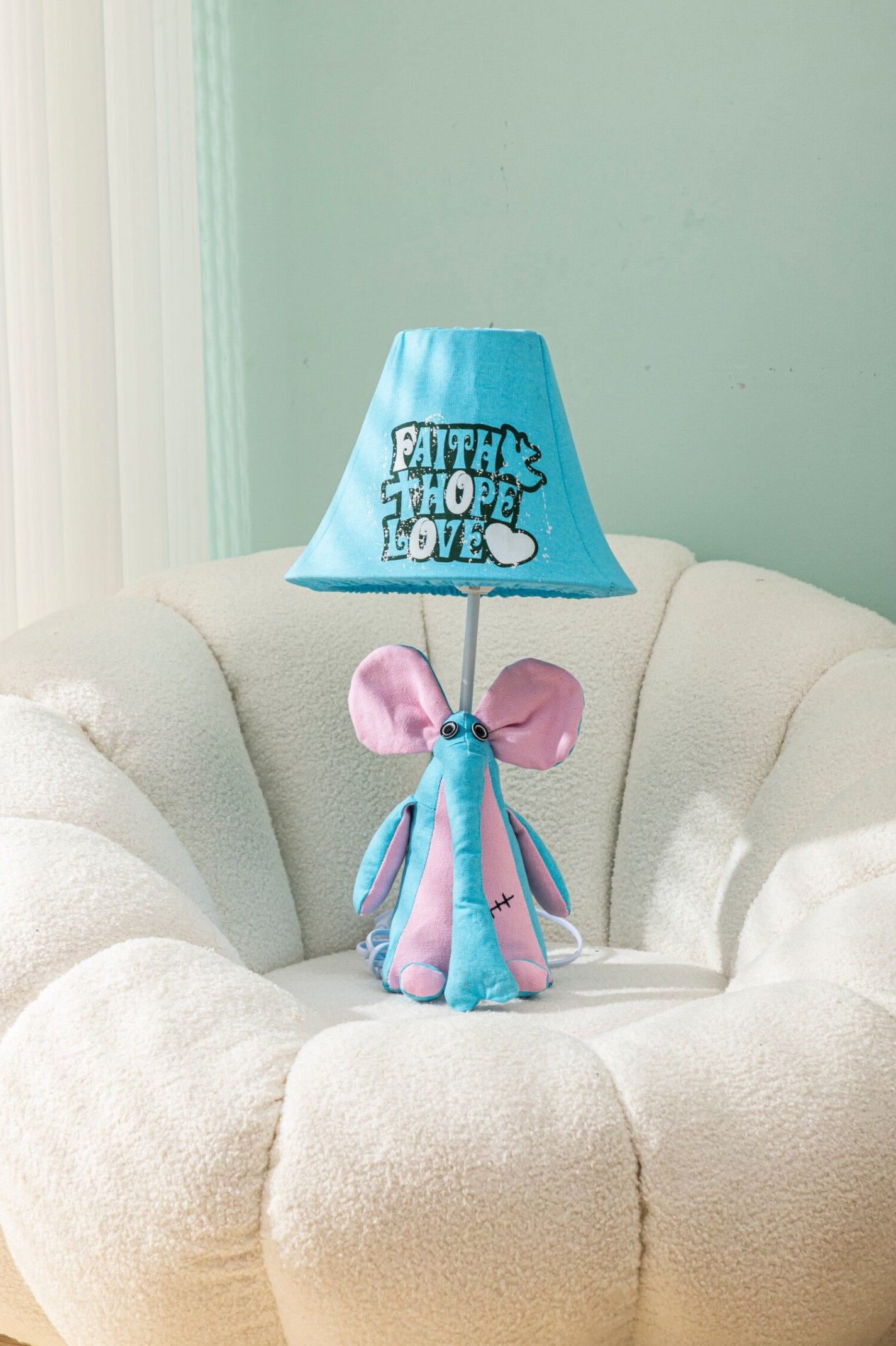 Colorful children's floor lamp