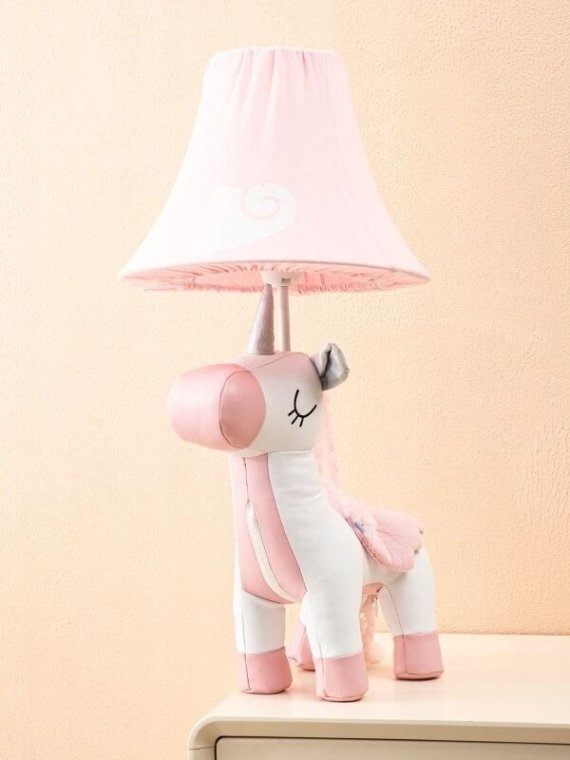 Stylish children's floor lamp with adjustable height