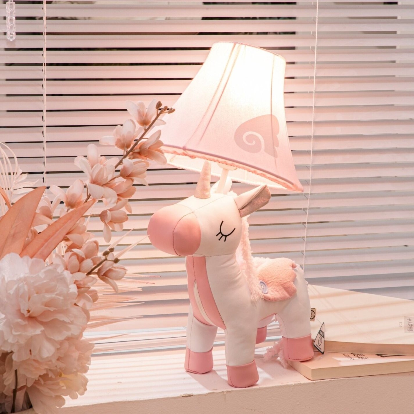 Modern children's floor lamp with playful design