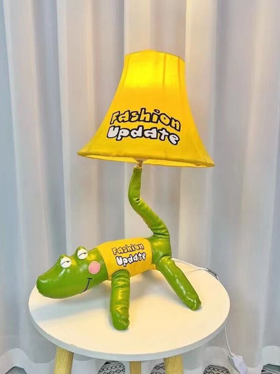 Colorful children's floor lamp for playroom
