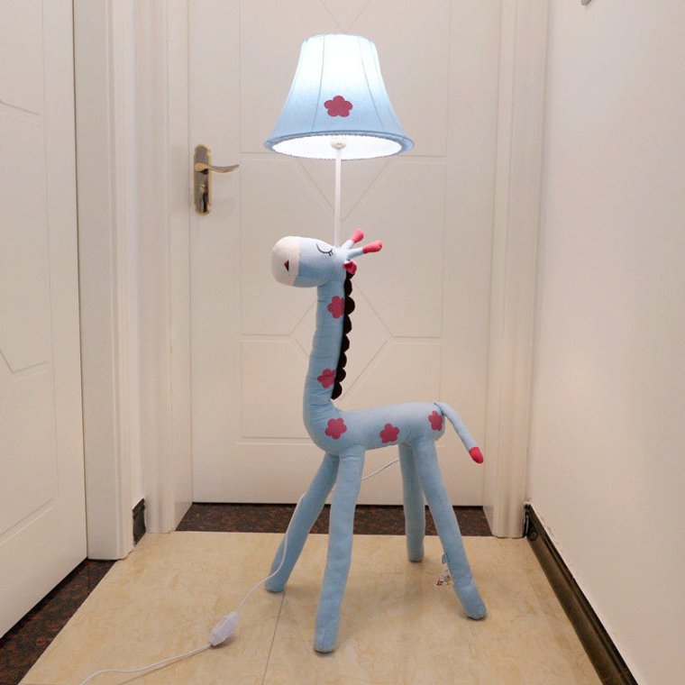 Colorful children's floor lamp for bedroom