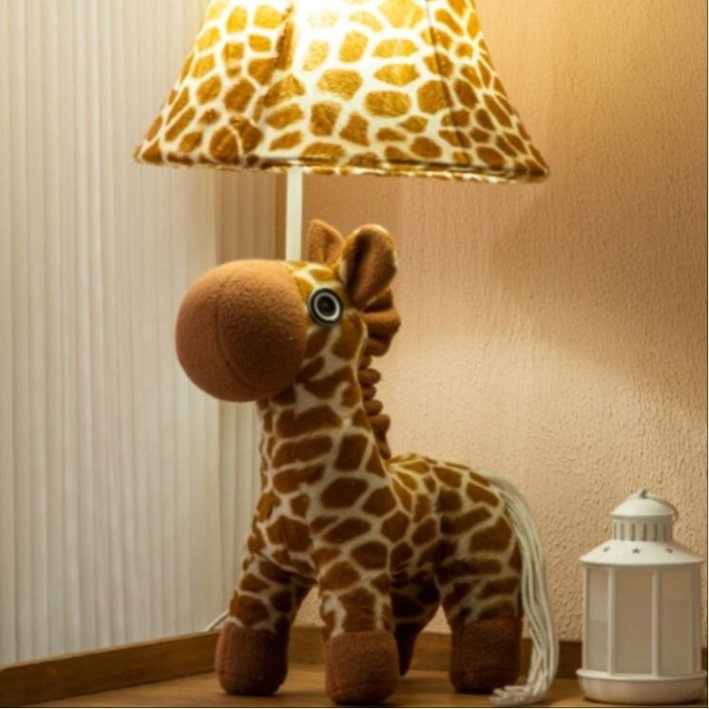 Cute animal-themed lamp for kids' room