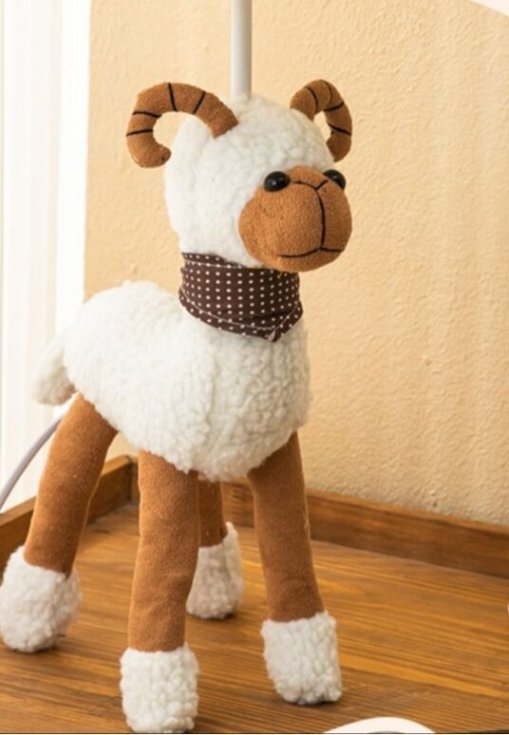 Decorative animal lamp for children's room