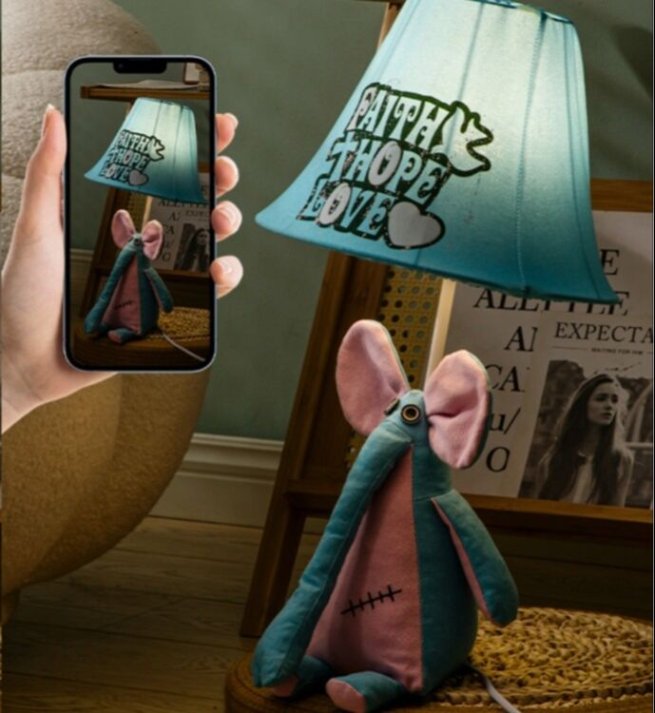 Adorable animal-design lamp for kids room