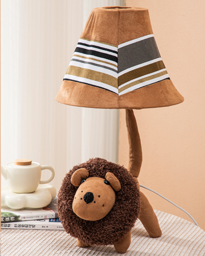 Cute animal-shaped lamp for children's room