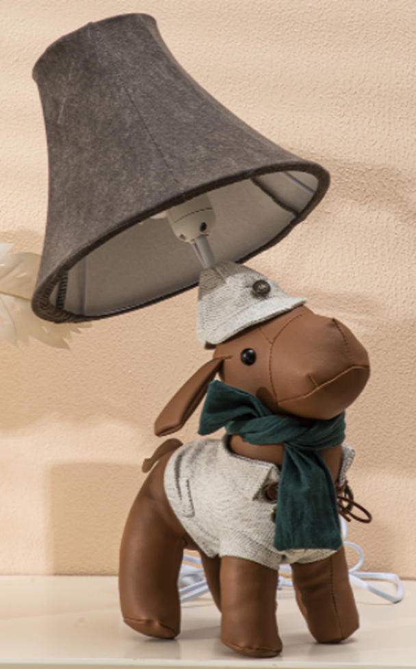 Cute children's table lamp for bedroom decor
