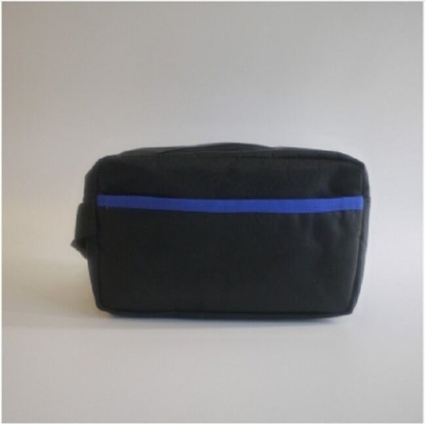 Golf carry bag in use on green
