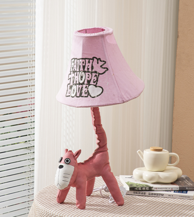 Cute animal-shaped lamp for children's room