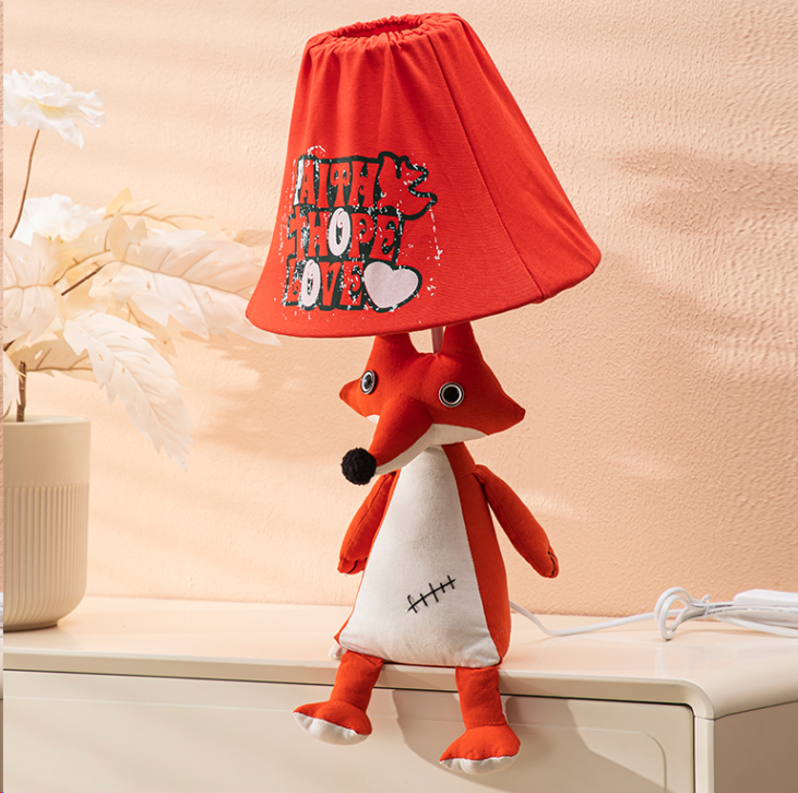 Cute animal-shaped lamp for children's room