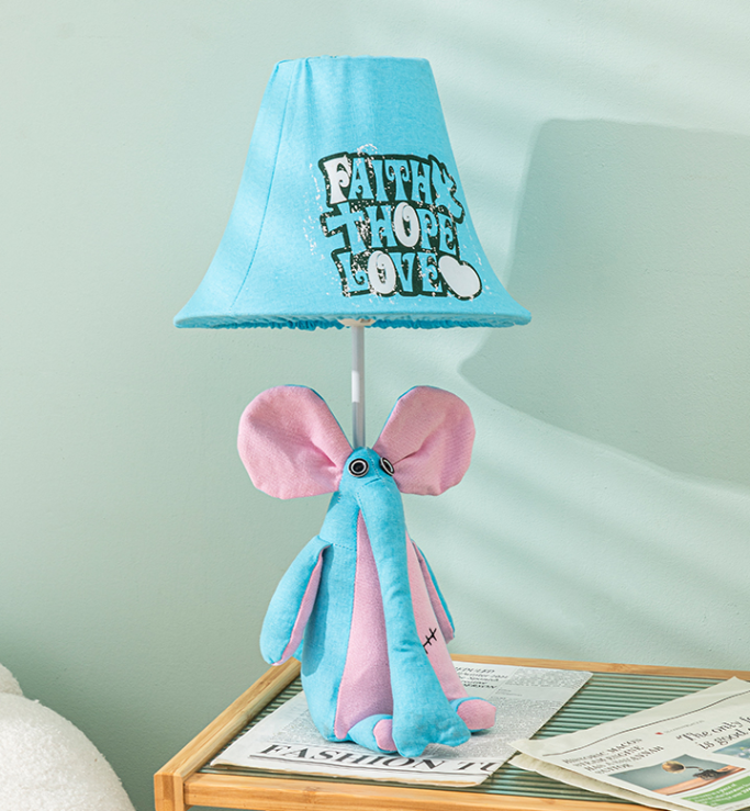Children's table lamp with creative design