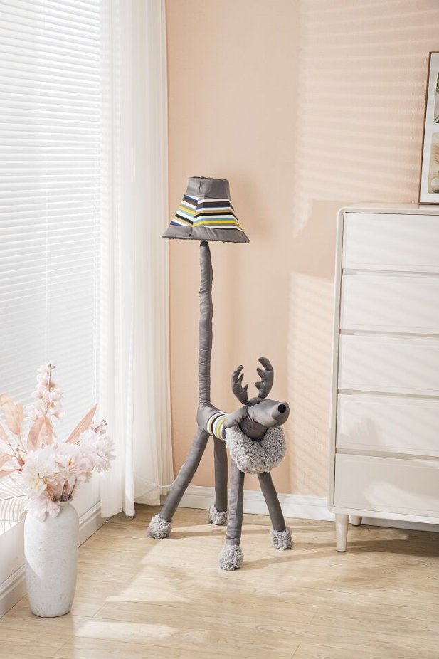 Modern children's floor lamp with stylish appearance