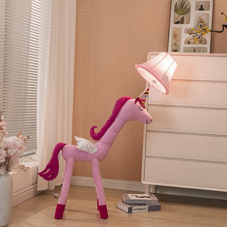 Modern children's floor lamp with unique design