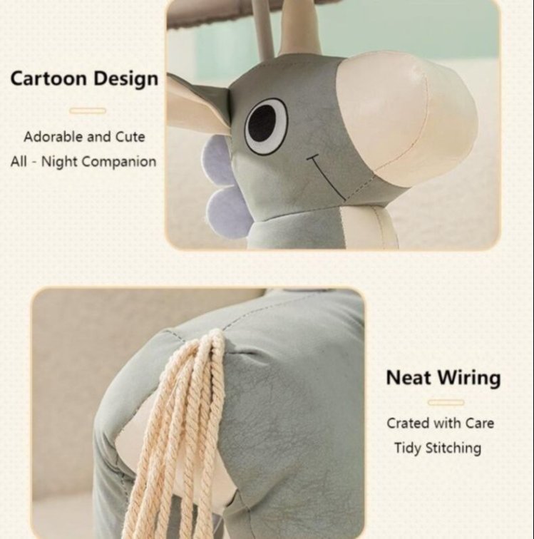 Colorful children's floor lamp for bedroom