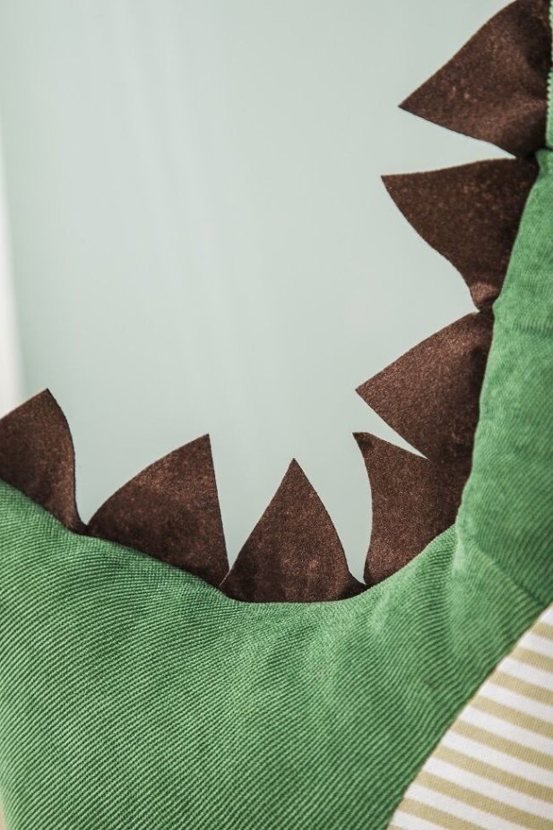 Elegant children's floor lamp with decorative shade