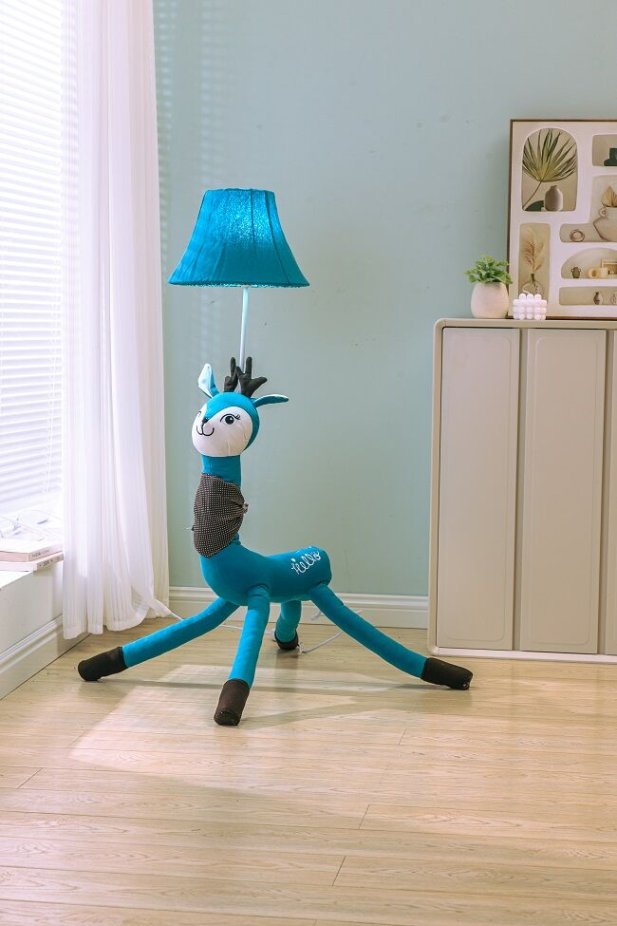 Stylish kids floor lamp for living room