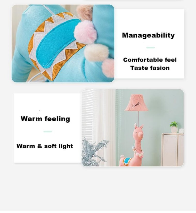 Stylish children's floor lamp for decorative lighting