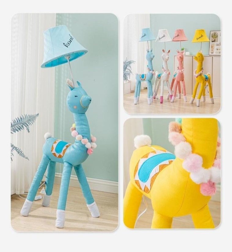 Modern children's floor lamp with unique design