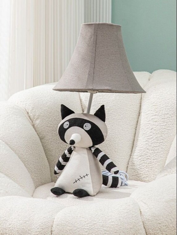 Colorful children's table lamp