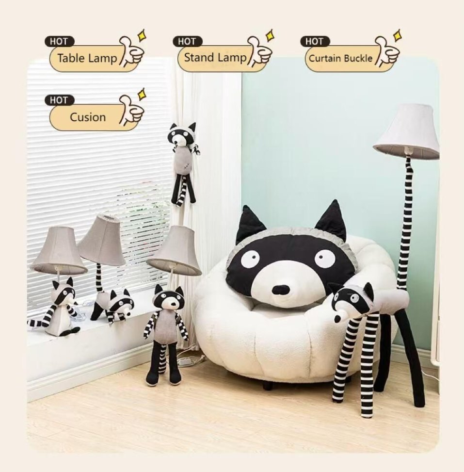 Fun children's table lamp